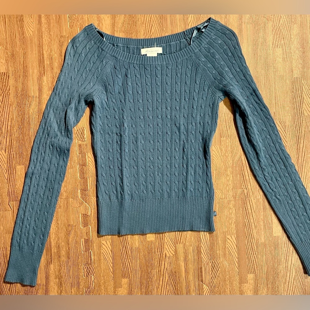 Aeropostale Slim Fit Knit Oversized Sleeves *Excellent Cond* Size XS